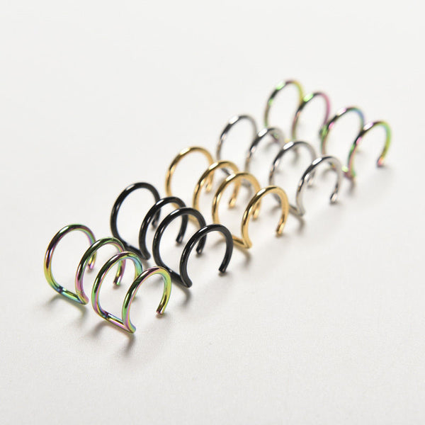 Punk Style Clip-On Ear Cuff