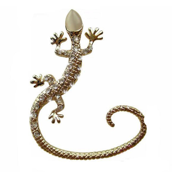 Rhinestones Lizards Ear Cuff