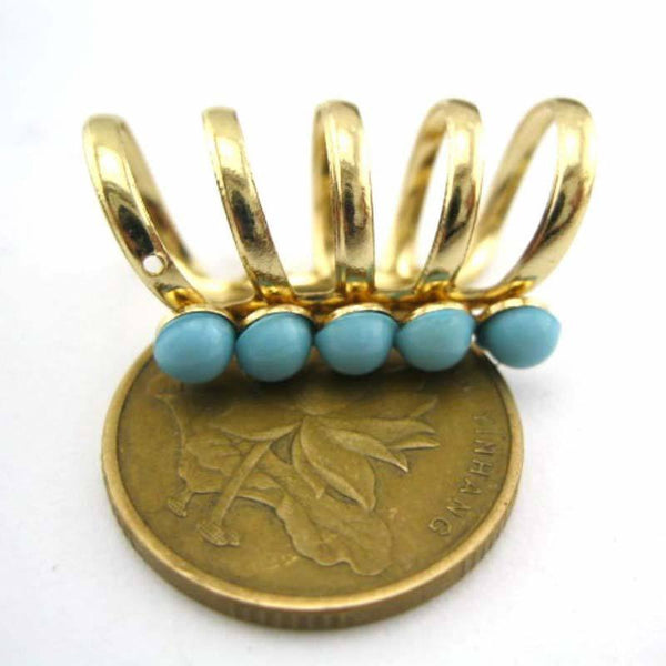 Natural Stones Luxurious Clip-On Ear Wrap