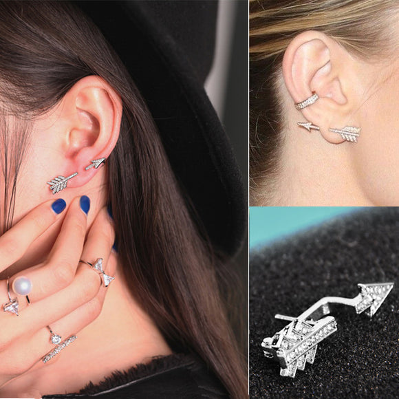 Arrow Double Sided Ear Cuff